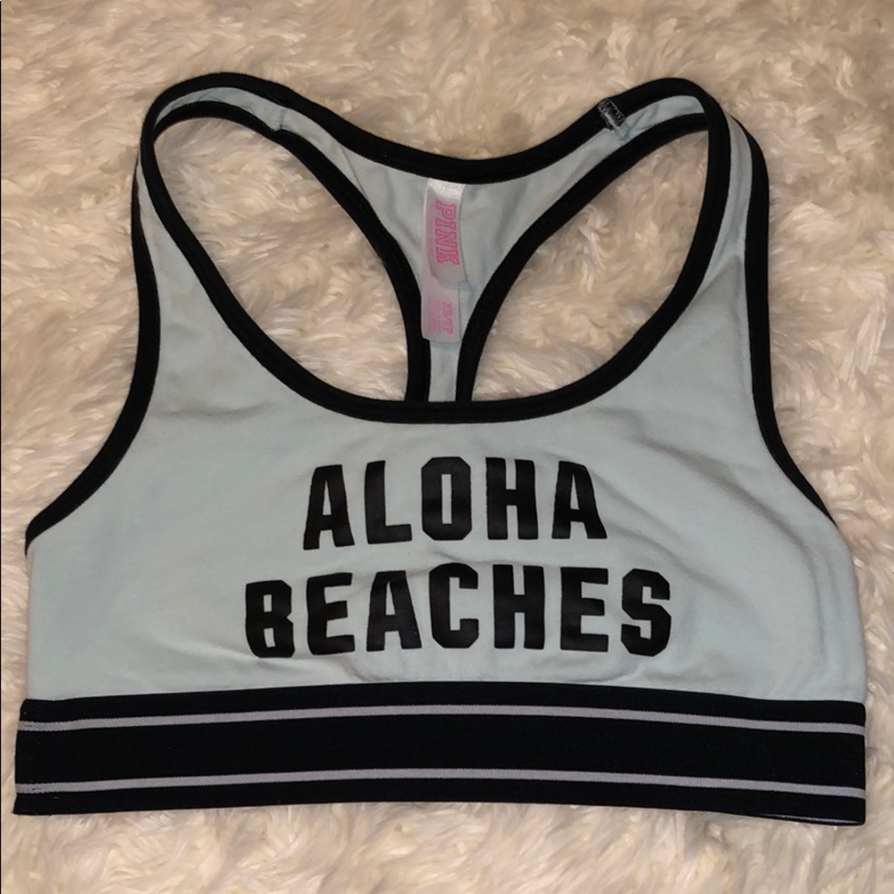VS PINK Aloha Beaches Sports Bra SZ XS